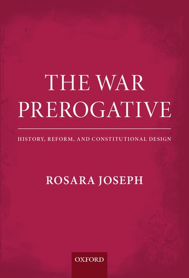 The War Prerogative History Reform And Constitutional Design