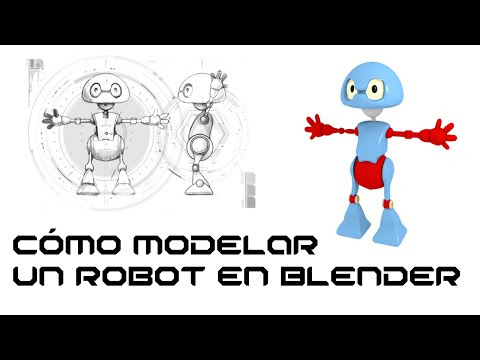 Cómo modelar un robot en Blender 2.5/2.6/2.7
