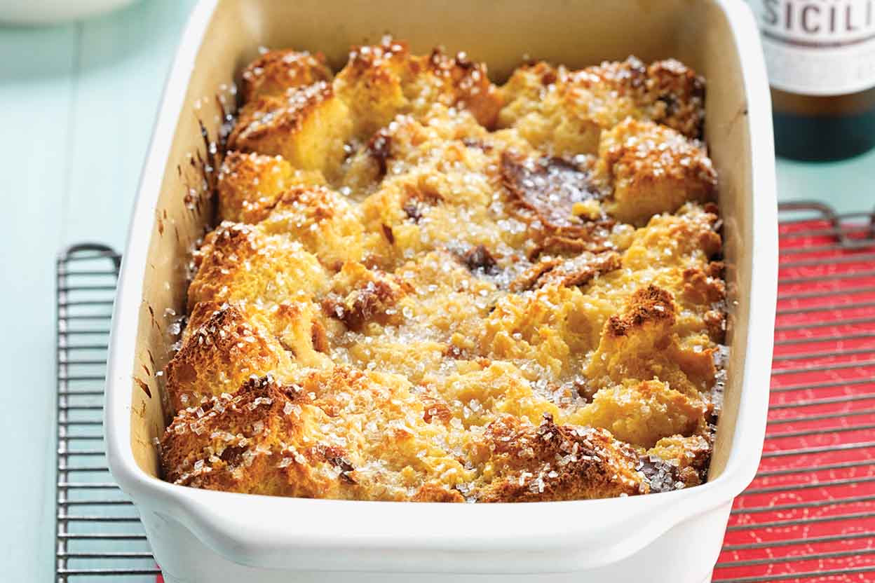 Panettone Bread Pudding with Lemon Filling Recipe | King ...