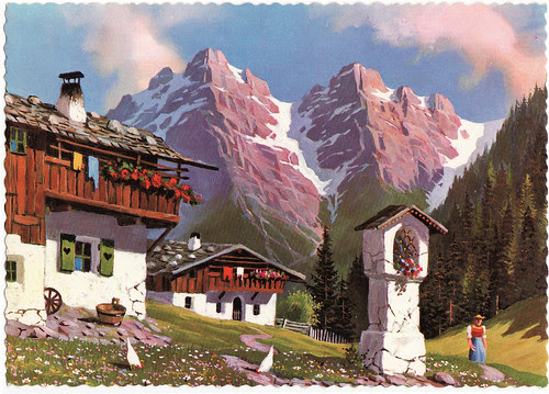 vintage postcard