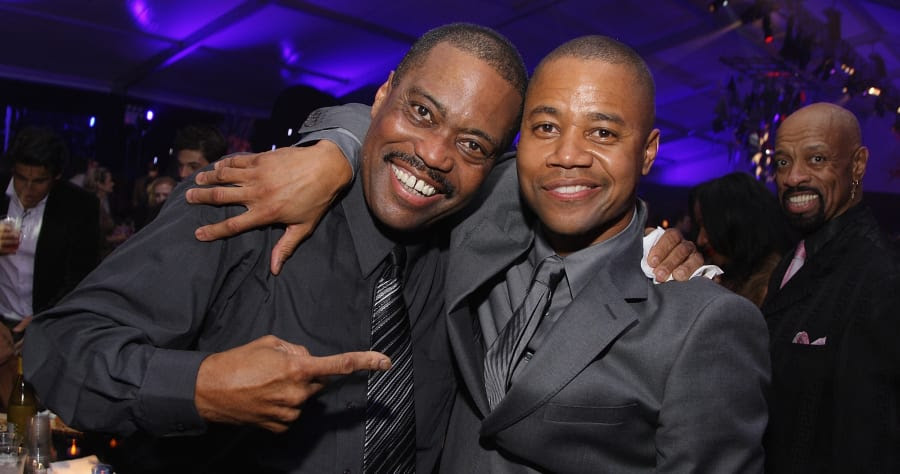 Cuba Gooding Sr. and Cuba Gooding Jr.