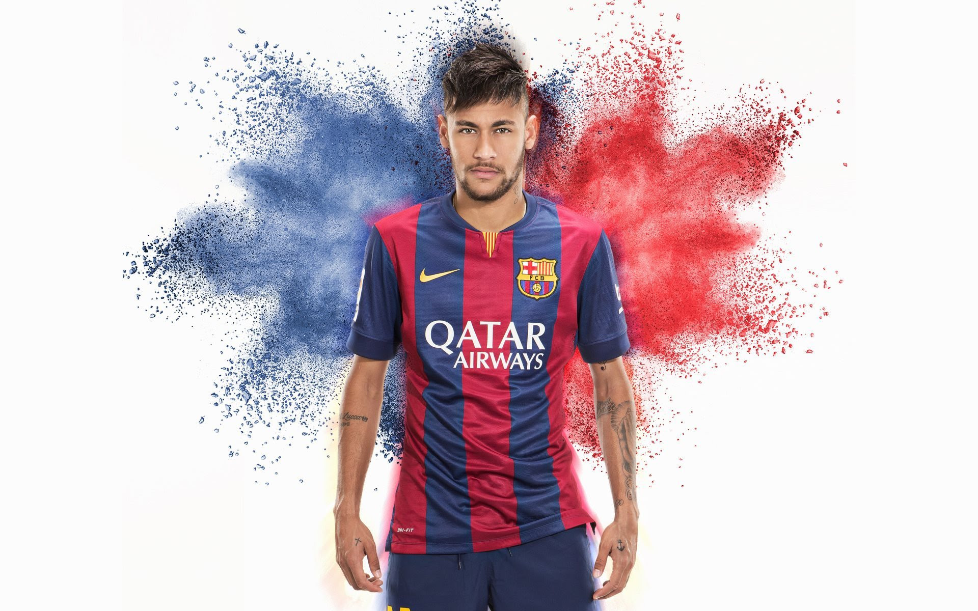 ダウンロード画像 Neymar サッカー バルセロナ Neymar Jr 15 Fcバルセロナ 画面の解像度 19x10 壁紙デスクトップ上