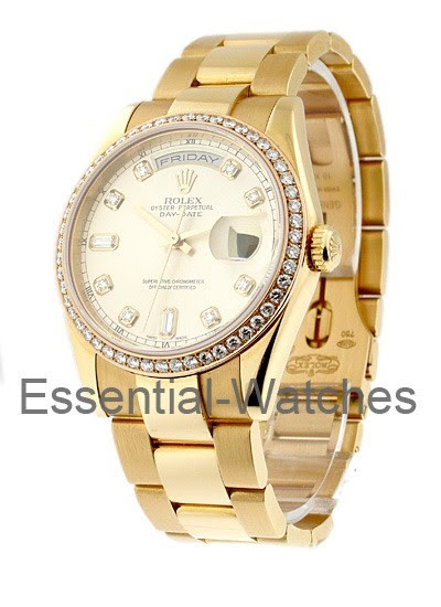 Rolex Used President-36mm 118205