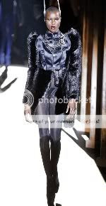 Lady Gaga in Thierry Mugler Paris Fashion Week