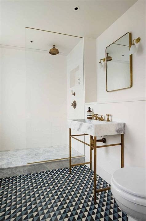 Stephen busken / stefani stein like kitchen cabinets, bathroom cabinets are functional pieces of furniture. 50 Cool Bathroom Floor Tiles Ideas You Should Try - DigsDigs