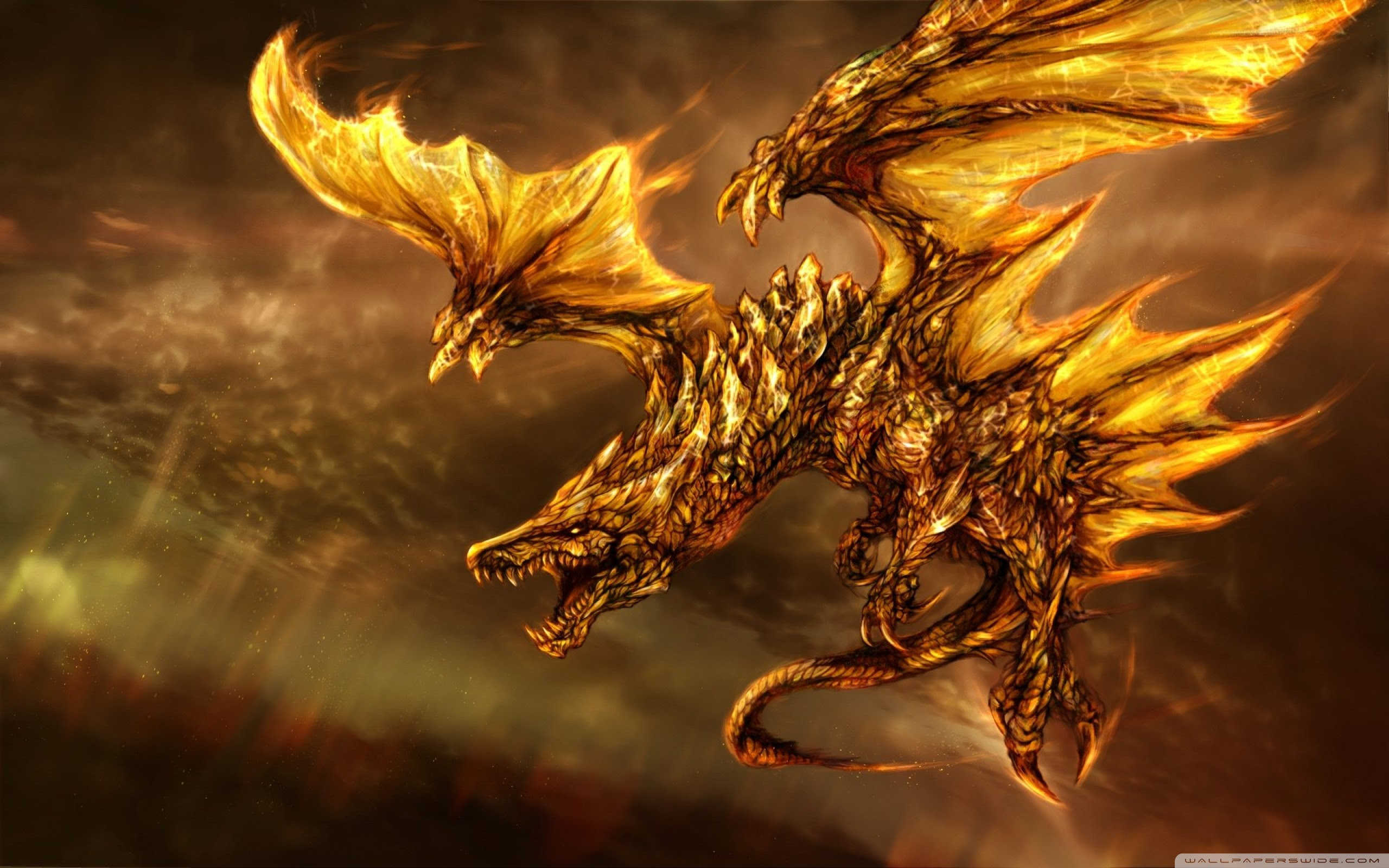 Dragons Flying HD Desktop Wallpaper Widescreen Dragons Flying HD Desktop Wallpaper Widescreen