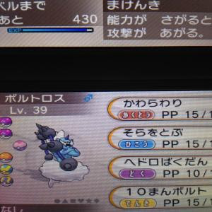 ポケモンxy攻略 周回プレイ ボルトロス キヨシの挑戦ブログ