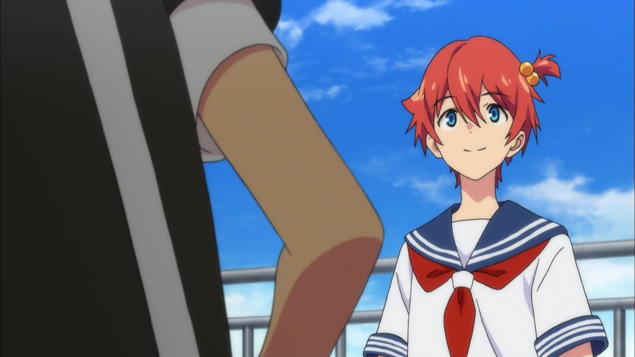 Ssss Gridman 第8話 対 立 男女逆転喫茶で素晴らしき裕太くんのセーラー女装 まこちゃん ねっと