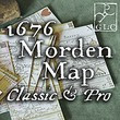 1676 Morden Map