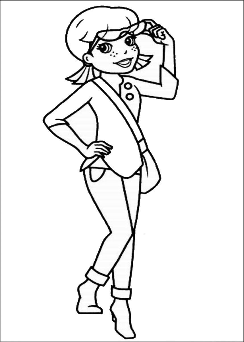 Polly Pocket Coloring Pages 18