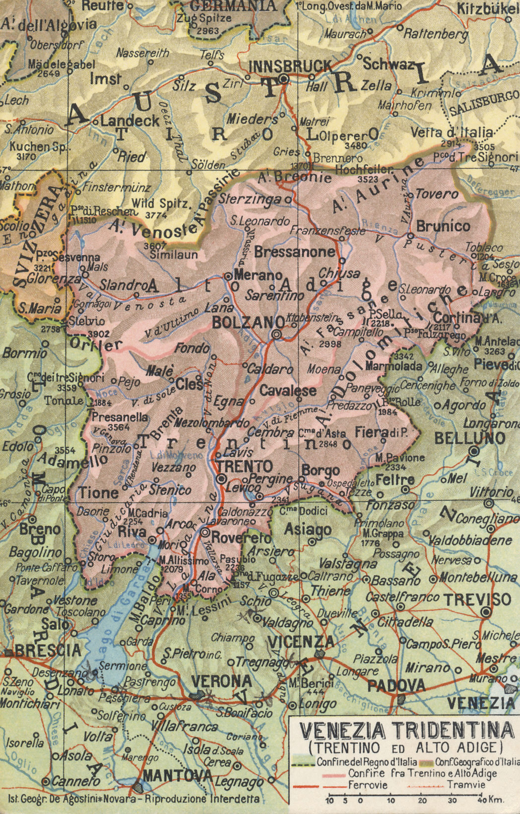 Trentino And Alto Adige