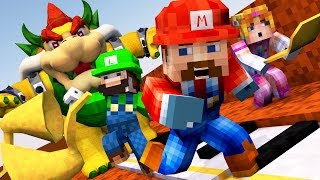 Minecraft  FIRST PERSON SUPER MARIO MOD CHALLENGE - Mario 
