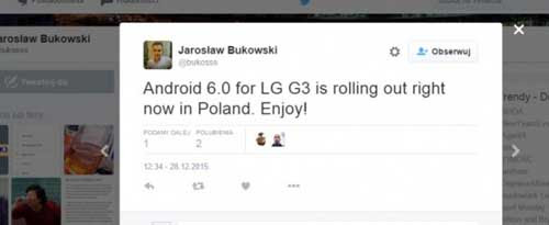  LG G3 يحصل على الاندرويد 6.0