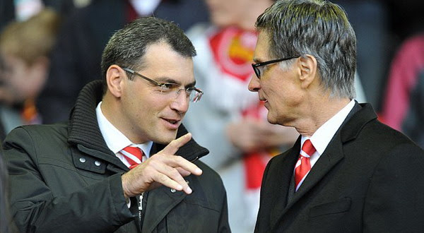 Damien Comolli & John Henry (Foto: Dailymail)