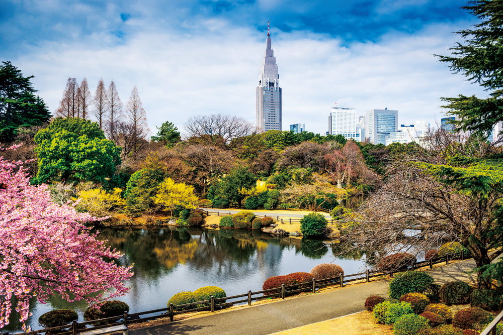 1.KOMOREBI Shinjuku Gyoen Park