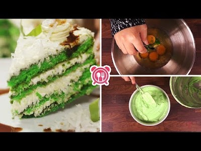 Tutorial Resepi Kek Pandan Gula Melaka Azlina Ina