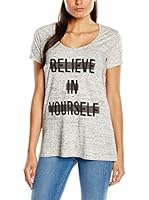 Lee Camiseta Manga Corta SCOOP NECK T (Gris)