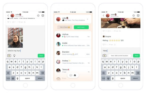 Screenshots from Peach