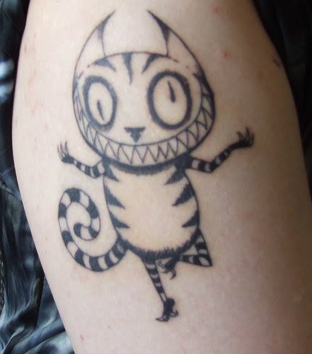 Cheshire Cat Tattoo