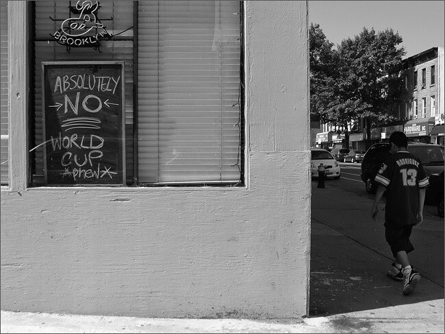 No World Cup, in Brooklyn