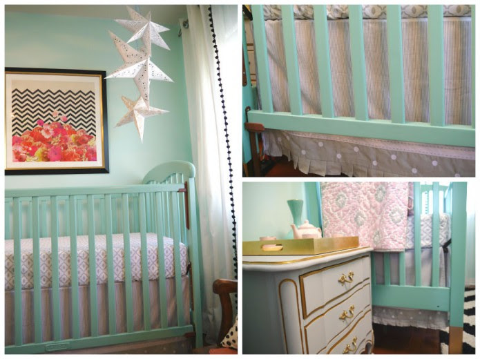 Chambre De Bebe Vert Menthe