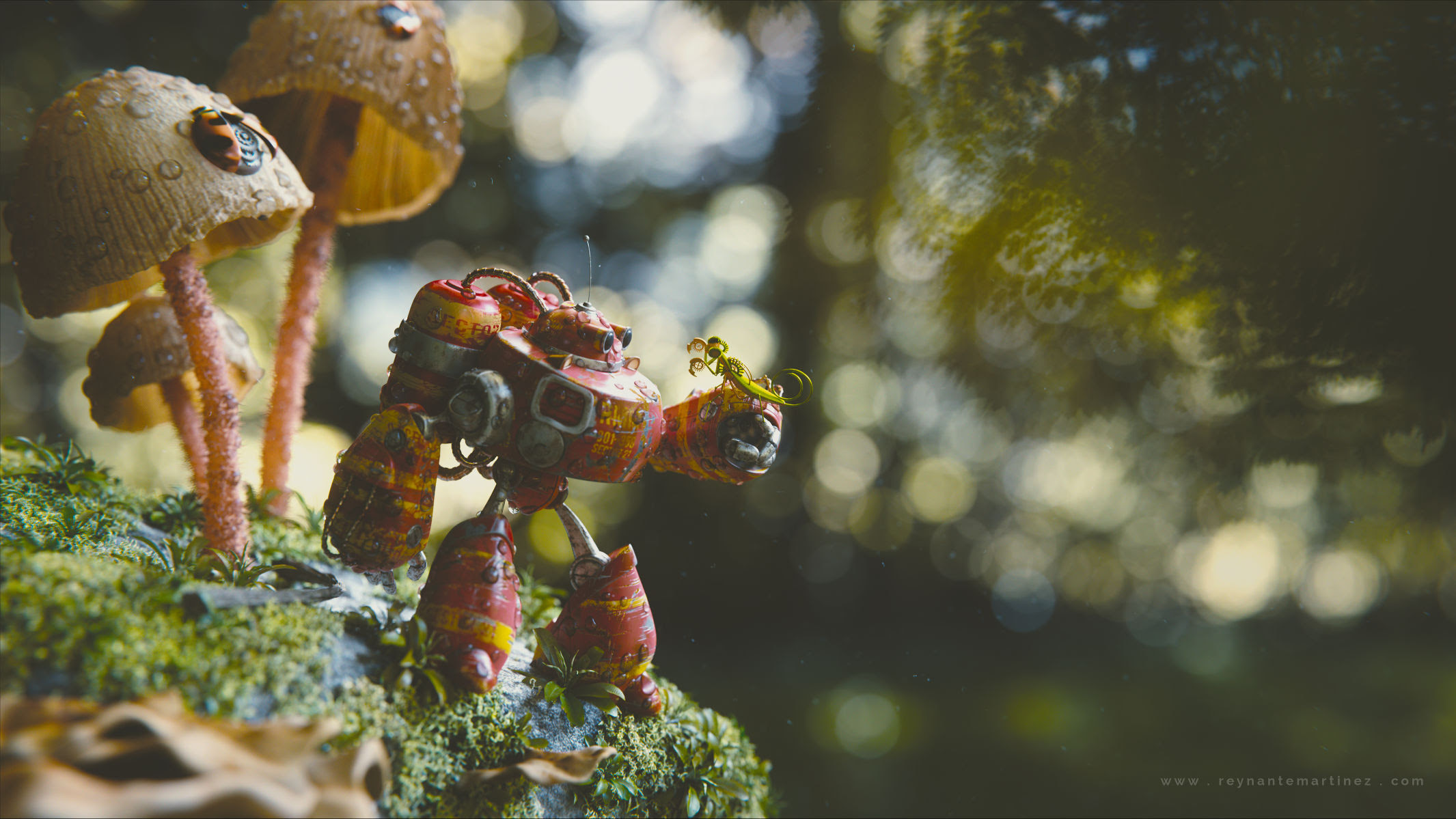 What Lies Beneath My Latest Artwork Blender