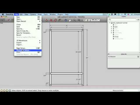 Kreg Workbench, Sketchup Video 5, Adding Scenes
