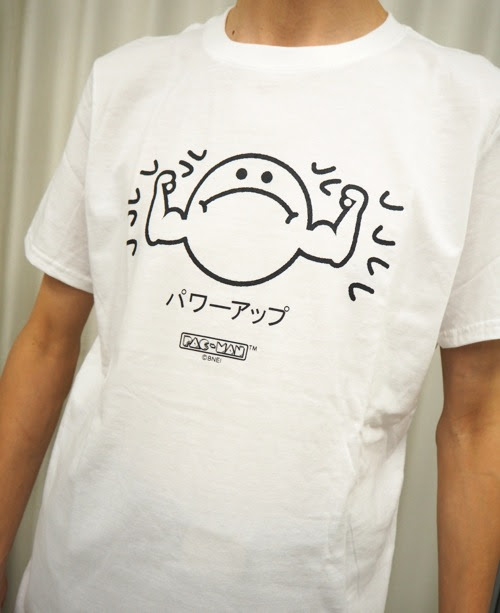 今日のゲームtシャツ インストカードのイラストが最高 パックマン パワーアップ Tシャツ そうさめも