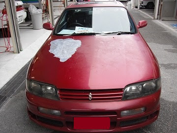 ボンネット 塗装はがれ 修理費用 72 000円 足立区 鈑金の速太郎