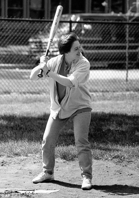 Innuendo? A 1993 photo of Supreme Court nominee Elena Kagan, provided by the University of Chicago Law School, that has provoked a gay row after the Wall Street Journal ran it on its front page