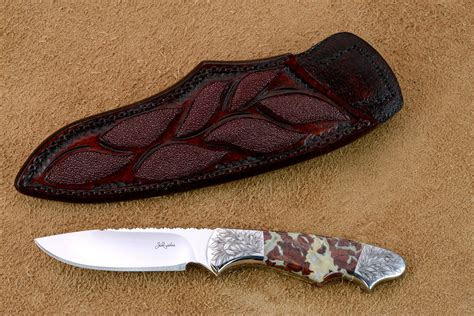 thuban fine custom handmade knife  jay fisher