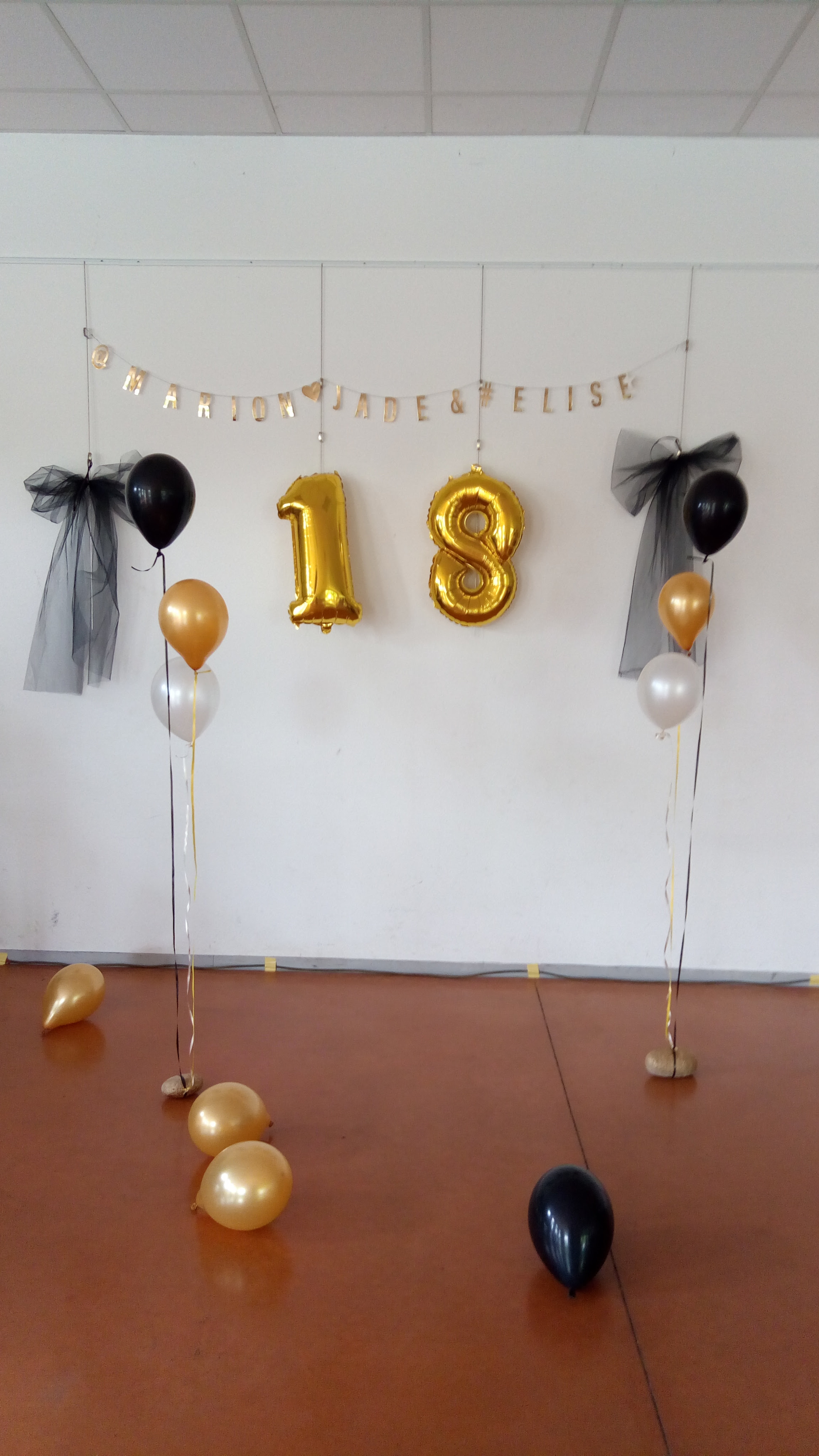 Deco D Anniversaire 18 Ans Au Bonheur Des Cadres