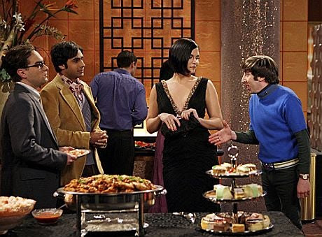 Before Sheldon could dig in,
