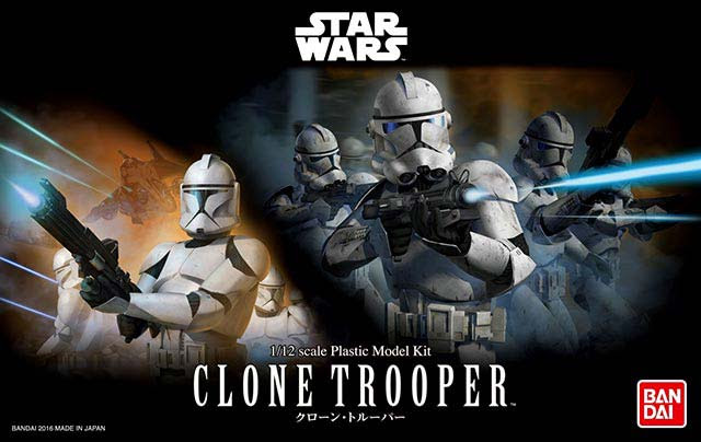 1/12 Clone Trooper Construction Manual & Color Guide