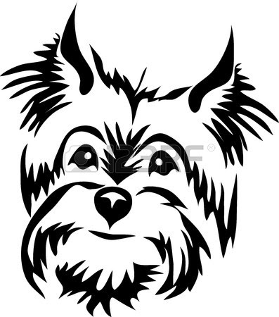 Download Yorkie Drawing at GetDrawings | Free download