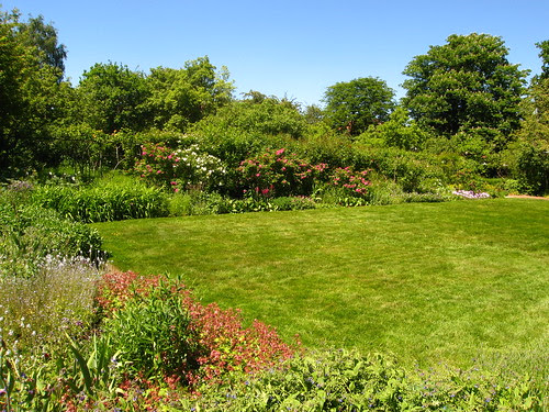 The Garden Red House in Summer