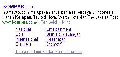 Cara Mendapatkan Site Listing Dari Paman Google