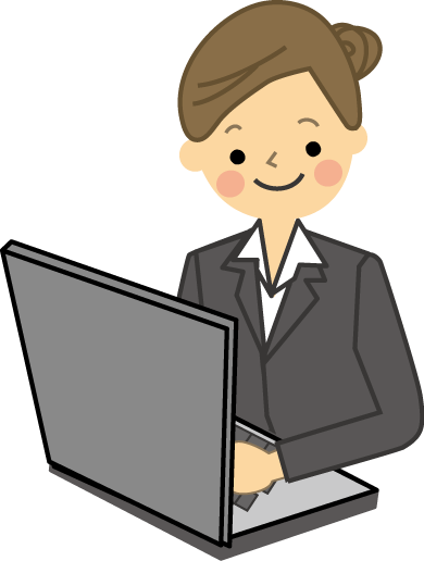 仕事 女性のイラスト 無料イラスト フリー素材