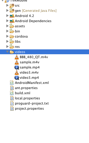 cordova - Phonegap 2.3 and Android with HTML5 video tag in 2013 ...