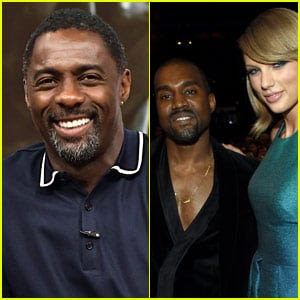 Idris Elba Says Met Gala Was Awkward Because of Taylor Swift & Kanye West's 'Beef'