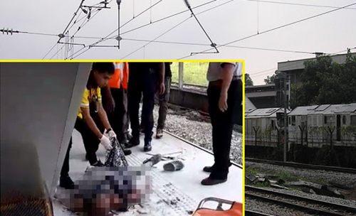 Gara-Gara Halau Burung Guna Batang Aluminium Berhampiran Kabel KTM, Penyelia Pembersihan Kritikal Disambar Arus HV