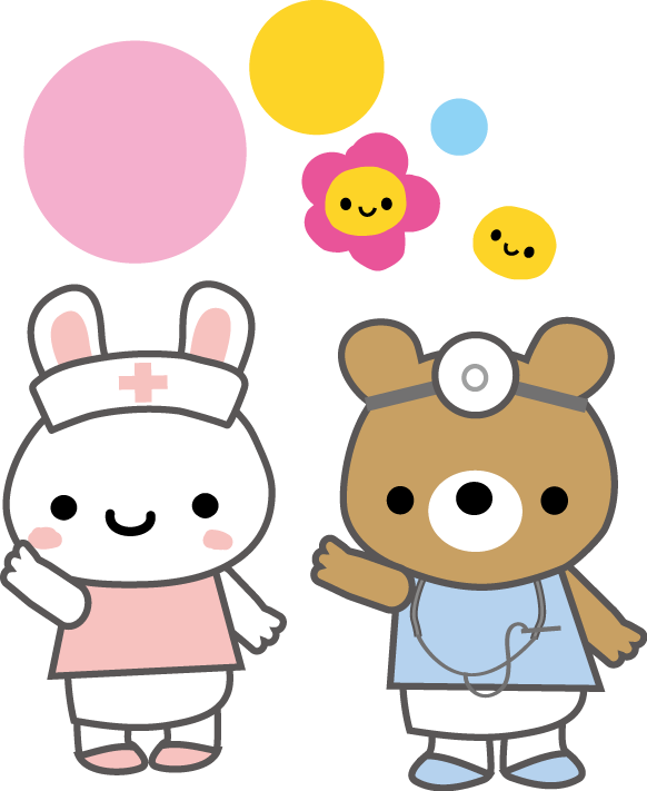 医療イラスト かわいい看護師と医師の無料イラスト