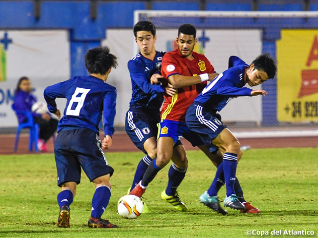 U-19日本代表スペイン遠征 スペインに敗れ、惜しくも優勝を逃す ...
