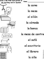 Spanish Language Activities: The House in Spanish