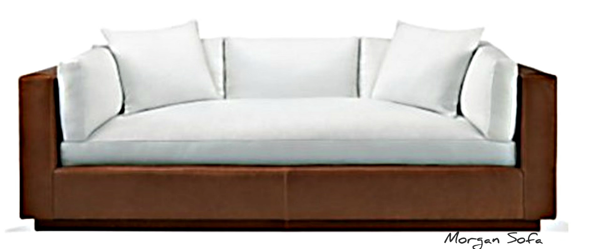 leather sofa | Courtney Out Loud
