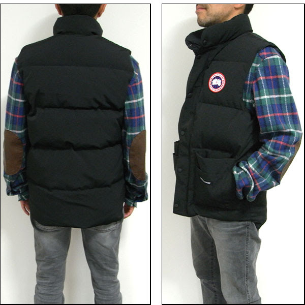 Canada Goose カナダグース 4125m Freestyle Vest ブラック フリースタイル ダウンベスト Down Vest 防寒