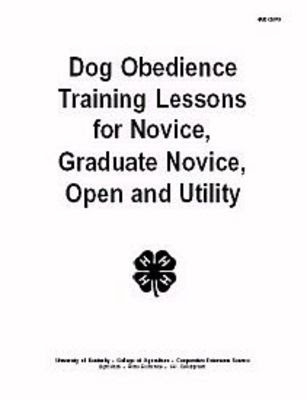 Pay for *NEW!* Dog Obedience Training Lessons for Novice, Graduate ...