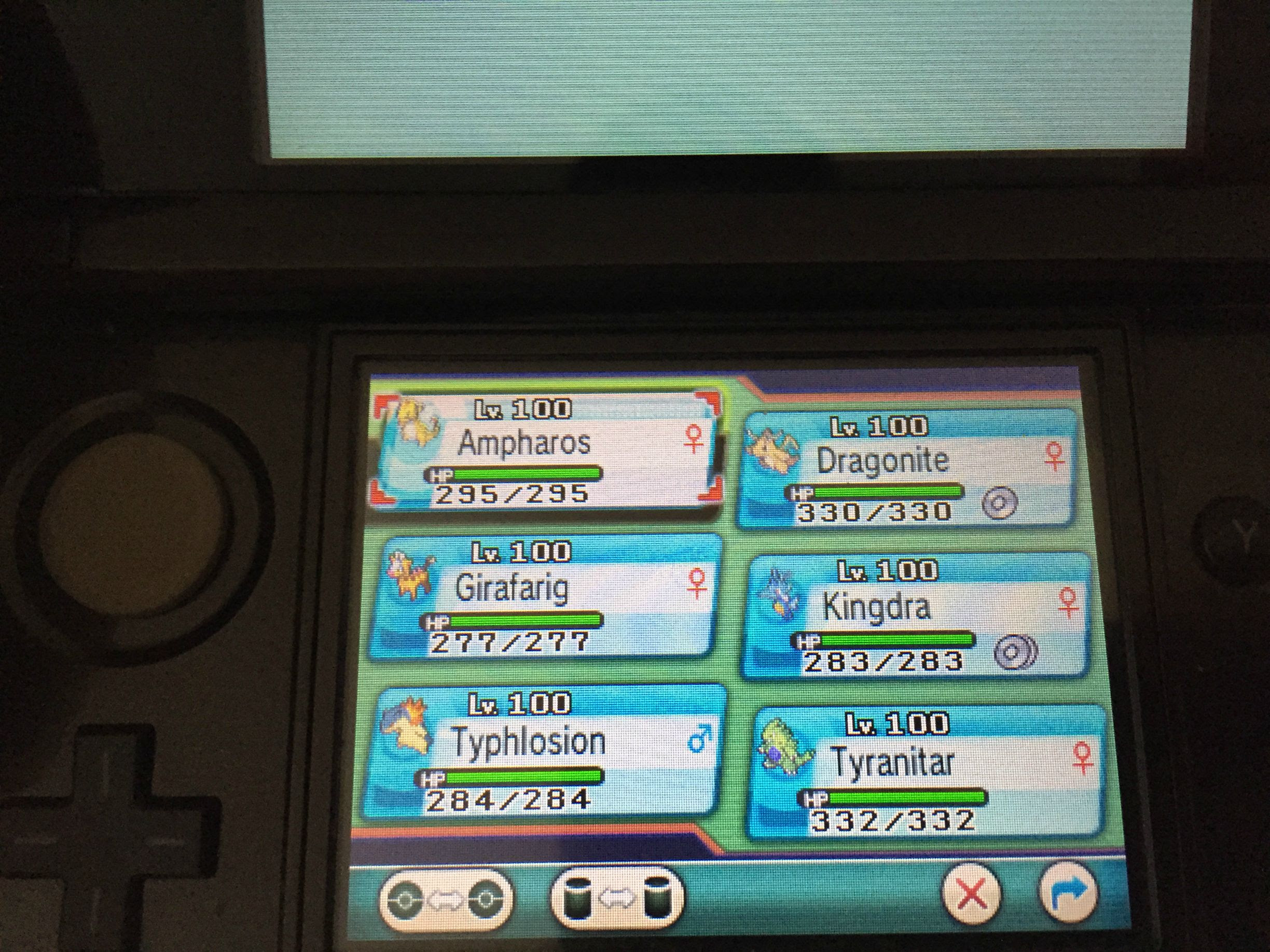 Soulsilver Was The First Pokemon Game I Ever Owned This Is My Team Today We Finally Hit The Big Finish In Omega Ruby My Very First Level 100 S Pokemon