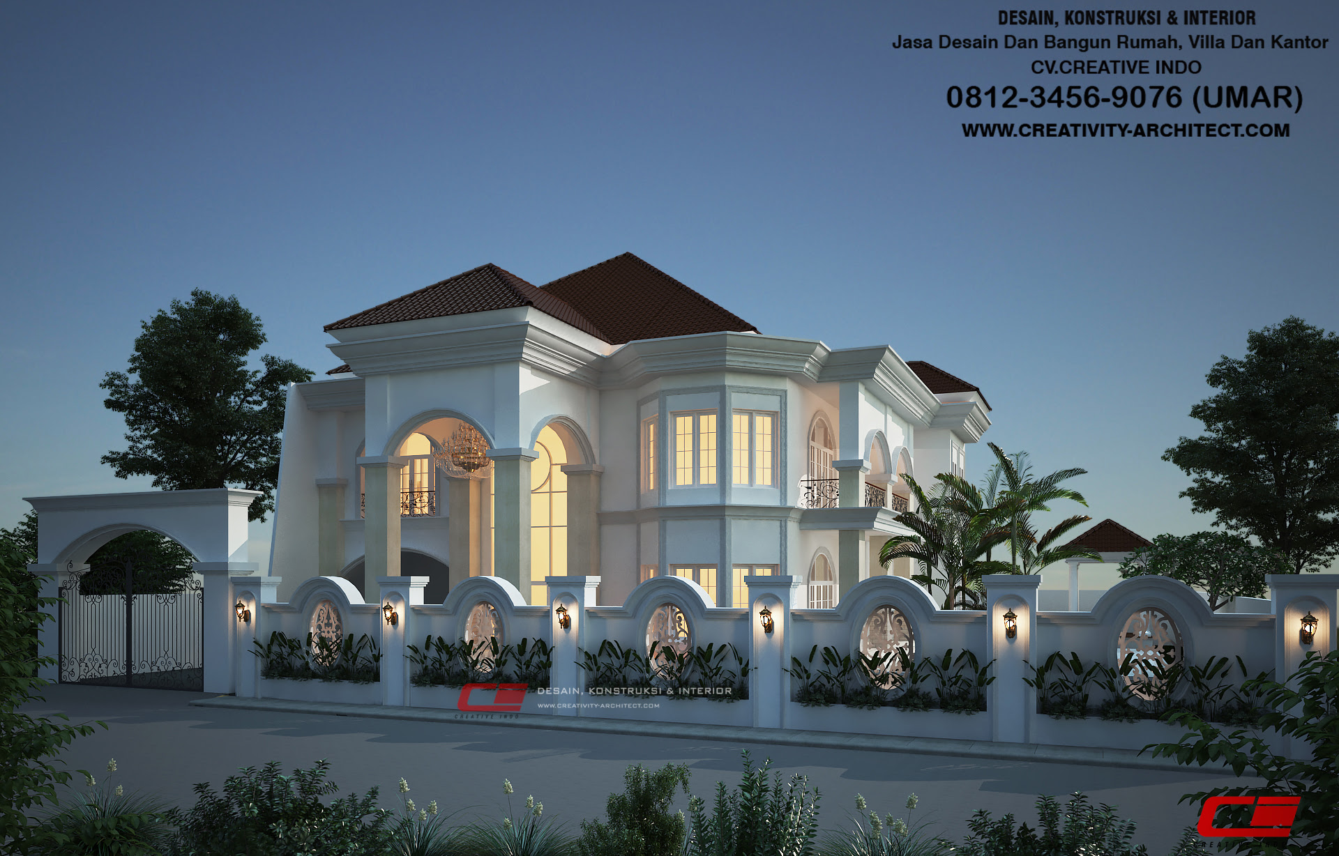 0812-3456-9076 JASA DESAIN RUMAH MEWAH