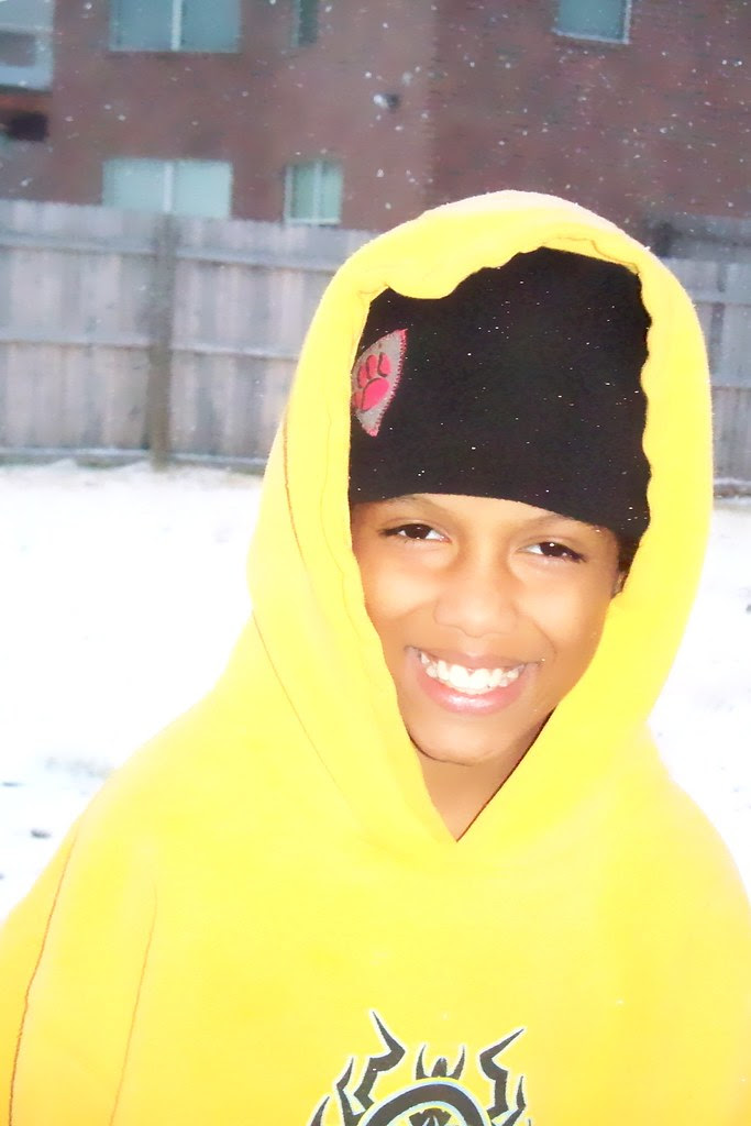 Snow on Christmas Eve 2009